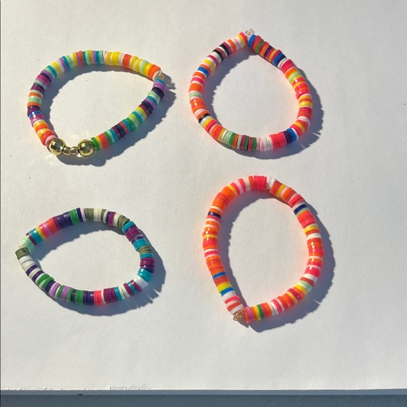 Colorful Beaded Bracelets Set - Picture 1 of 1